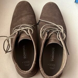 Sonoma 10 Wide brown dress shoes